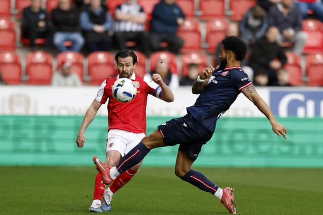 Rotherham United's Joe Rafferty. Picture: Jim Brailsford