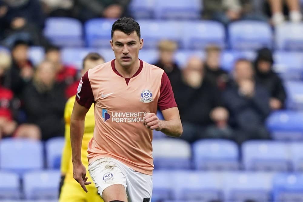 Regan Poole is out of Pompey's home encounter with Charlton. Picture: Jason Brown/ProSportsImages