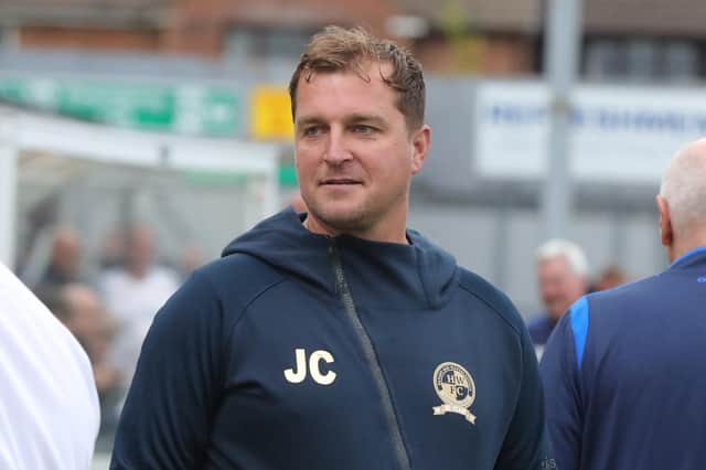 Jamie Collins has been sacked as Hawks boss after winning just two of his 19 National League South games. Picture by Dave Haines