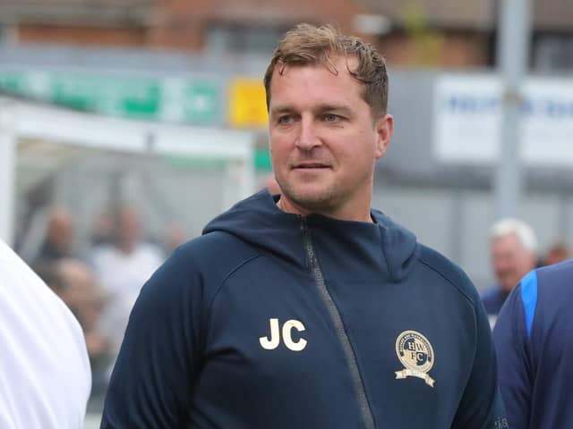 Jamie Collins has been sacked as Hawks boss after winning just two of his 19 National League South games. Picture by Dave Haines