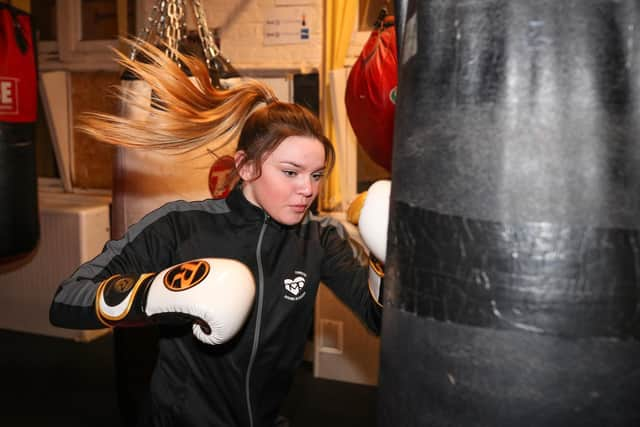 Ruby Waters won a MTK Box Cup title in Penrith, Cumbria. Picture: Stuart Martin