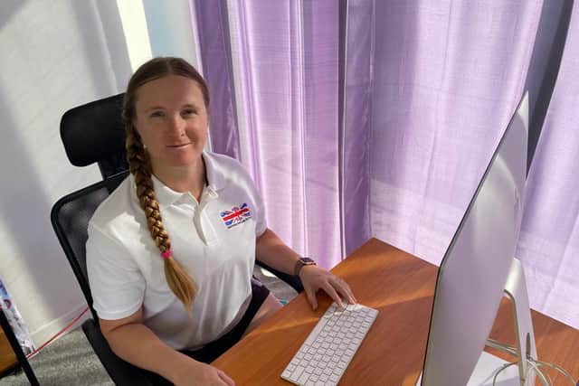 Charlotte Blackwell, from Gosport, is head of physical education and takes care of student wellbeing