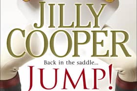Jilly Cooper can be spotted on Lou's coffee table...