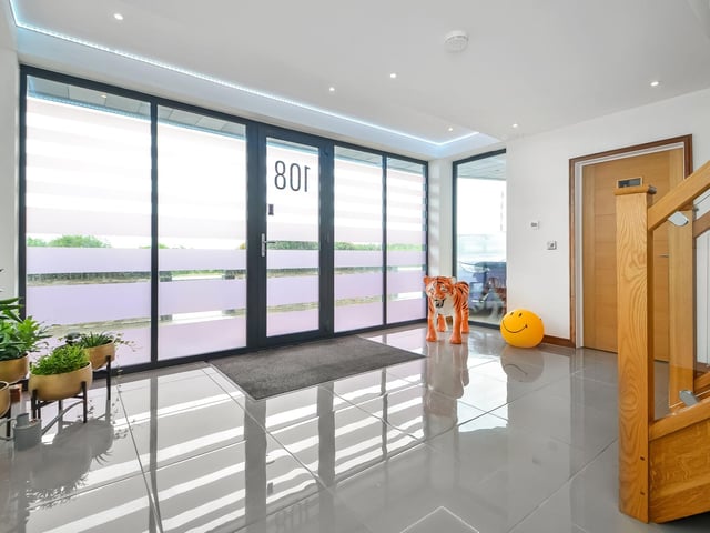 The entrance hall