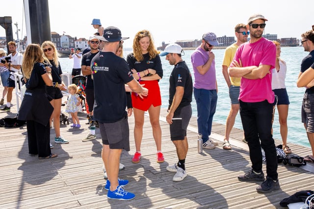 The Ocean Race Europe: Spectacular scenes as the teams leave Portsmouth