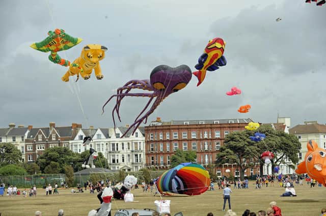Portsmouth Kite Festival in during the summer of 2018.