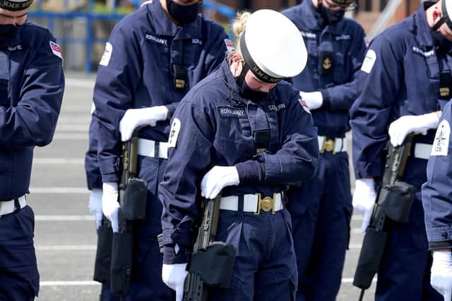 Sailors will be joining the royal funeral on Saturday. Photo: LPhot Rory Arnold