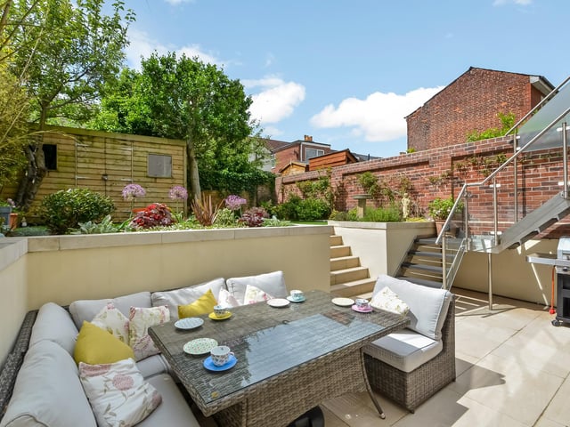 Jasmine Villa, a four bedroom home in Selma Court, Southsea, is on the market for £980,000. It is listed by Fine and Country.