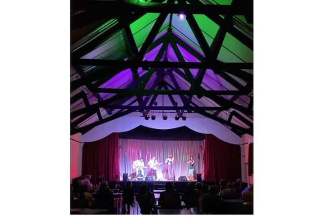 The Courtiers perform at Saturday Night at the Pallant. 