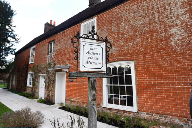 Pictured: Jane Austen's House Museum in Chawton, Hampshire.   
 
© Solent News & Photo Agency
