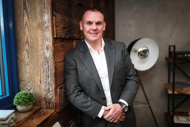 Managing director of Premier Interior Systems Ltd, Adrian Donald. Picture: Stuart Martin (220421-7042)