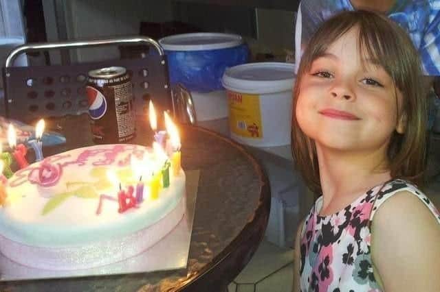 Eight year old Saffie-Rose Roussos, a pupil at Tarleton Community Primary School, sadly died in the Manchester Arena bombing in 2017. 
A friend of her family is taking part in a charity bike ride from Merseyside to Fareham to raise money for her charity, The Sparkle Bean Trust.