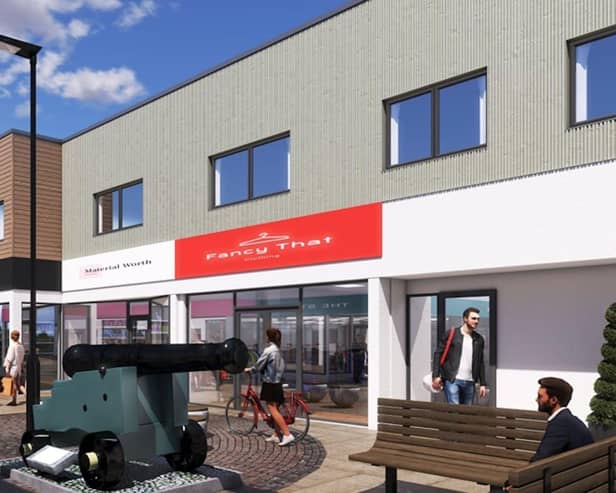 Artist's impression of Wellington Way