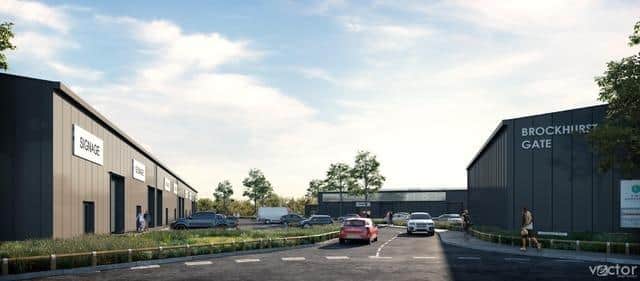 What the new building at Brockhurst Gate will look like Picture: Millngate/Vector