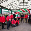 Alan Mak MP came along to cut the ribbon and officially open Havant Garden Centre on Saturday, March 15. Picture: Chris Moorhouse (150325-030)