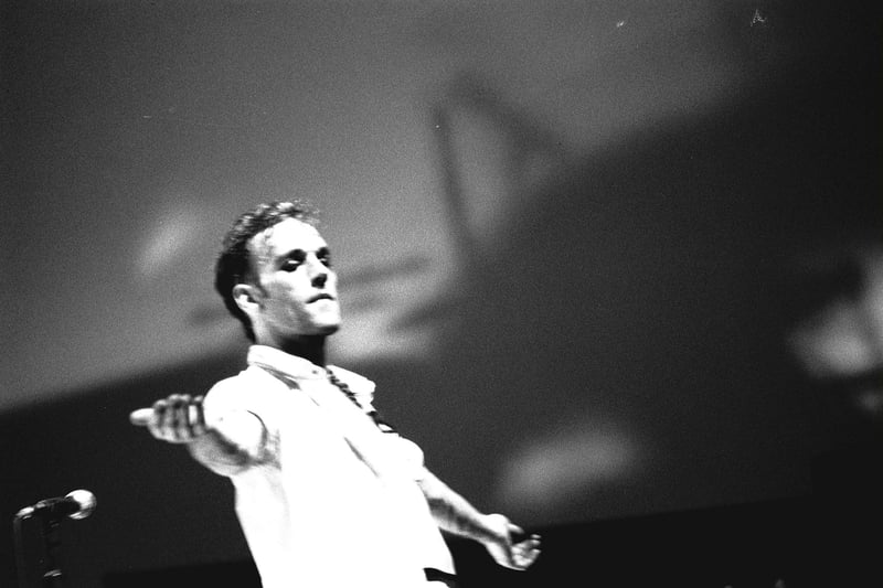 REM at Portsmouth Guildhall in May 19, 1989.
