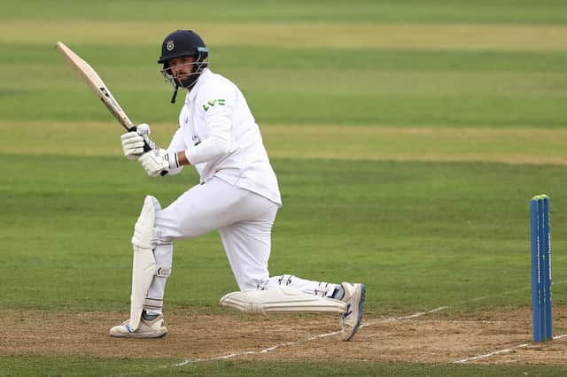 James Vince's rearguard action helped Hampshire claim a County Championship draw against Yorkshire. Photo by Ryan Pierse/Getty Images.