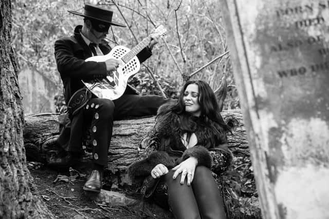 Paul-Ronney Angel and Tomi Rae Brown are playing a gig in Portsmouth, June 2021. Picture by Josie Beth-Davies