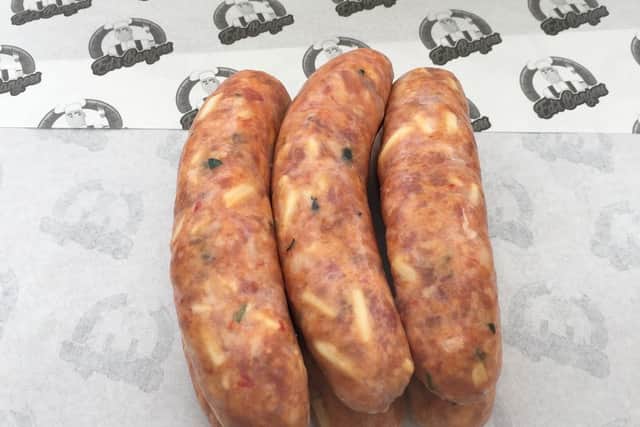 Ed's Bangers' new range of sausages - the Chilli Banger.