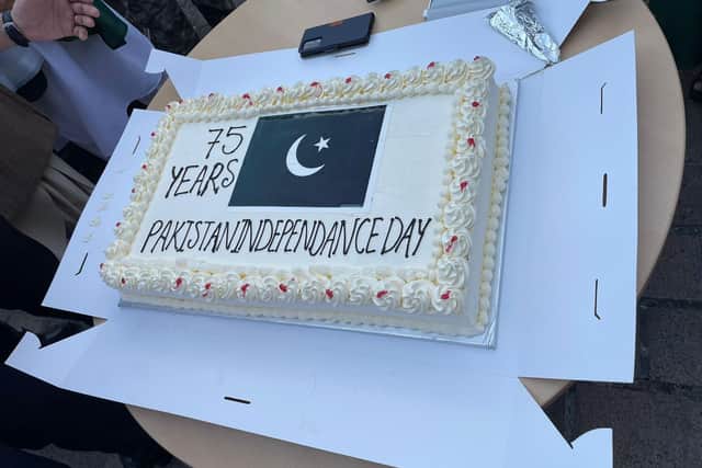 75th Independence day cake