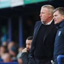 Joe Gallen, right, with former Pompey boss Kenny Jacket