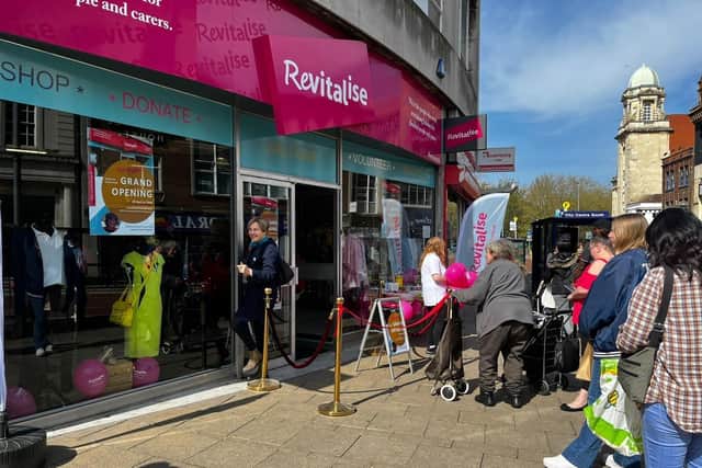 Revitalise have opened their 'most prominent' shop to date at Commercial Road.