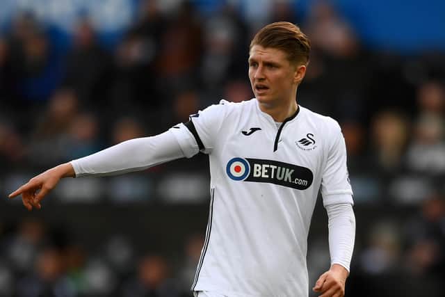 Swansea midfielder George Byers has joined Pompey on loan until the end of the season. Picture: Harry Trump/Getty Images