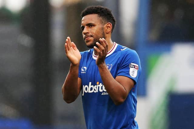 Nathan Thompson, who spent two seasons at Fratton Park until leaving in June 2019, has joined Stevenage. Picture: Joe Pepler