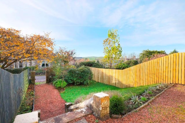 Beautiful views to New Lanark and the Clyde Valley are afforded from the home's elevated position.