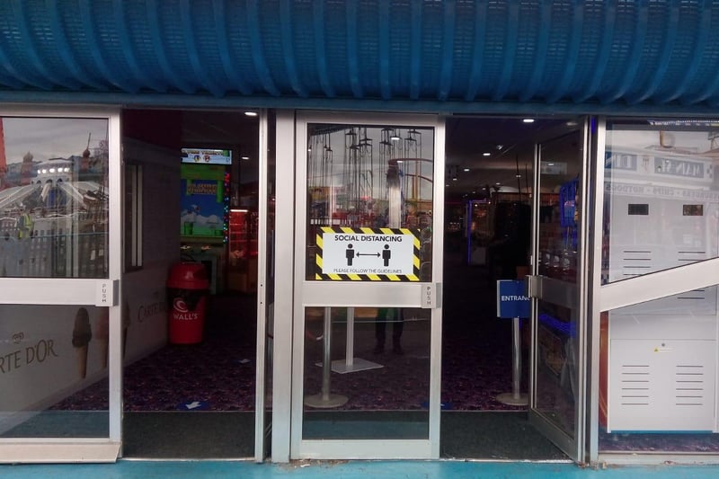 Safety measures have been put in place for both staff and customers.