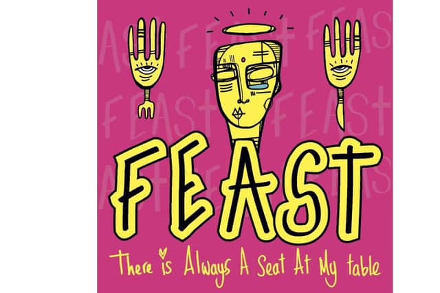 Portsmouth artist Mr Samo (Samo White) has a new exhibition, Feast, at The Corner Collective in Albert Road, Southsea, during February 2024