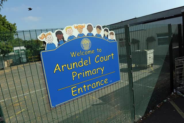 Arundel Court Primary School where children are designing their own healthy 'superzone.' Picture Ian Hargreaves  (151226-1)
