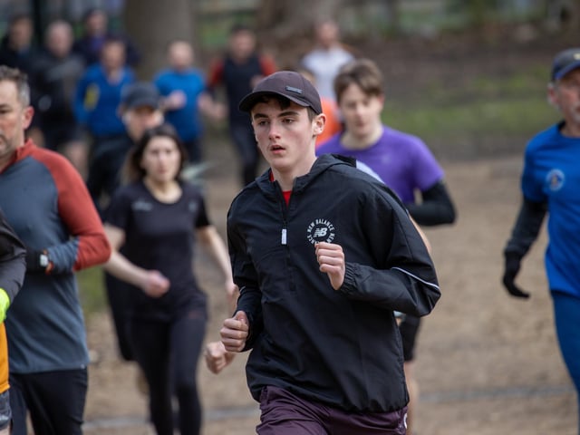 Competitors in Saturday morning's Havant parkrun at Staunton Country Park. Picture: Alex Shute