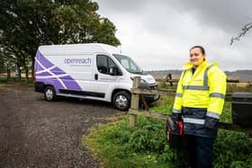 Openreach is reaching more rural locations such as Bishop's Waltham and Rowlands Castle 