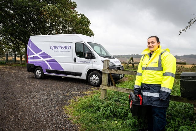 Openreach is reaching more rural locations such as Bishop's Waltham and Rowlands Castle