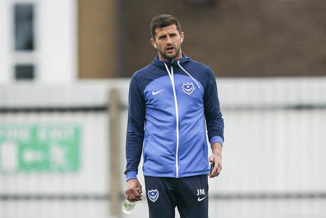 Regan Poole has arrived at Pompey - but John Mousinho also won't rule out a move for Di'Shon Bernard. Picture: Jason Brown/ProSportsImages