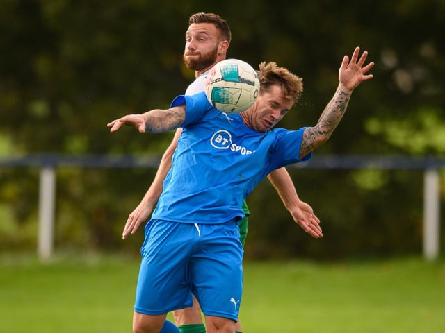 Paulsgrove (blue) v Moneyfields. Picture: Keith Woodland
