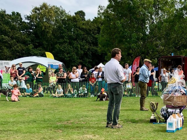 Fun Dog Shows with prizes & rosettes being awarded!