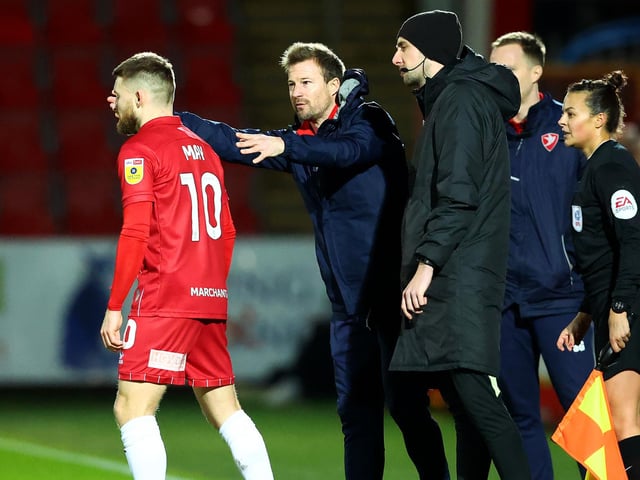 Current squad size: 13; Players under contract: Sean Long, Ben Williams, Tom Bradbury, Lewis Freestone, Will Goodwin, Alfie May, Ellis Chapman, Will Ferry, Dan Adshead, George Lloyd, Elliot Bonds, Aidan Keena, James Olayinka.