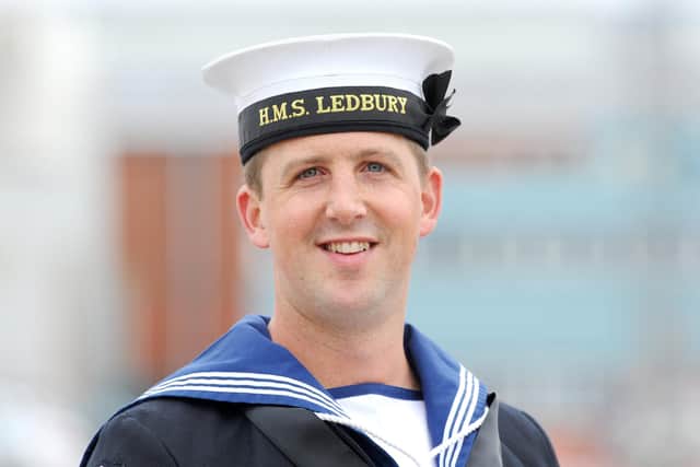 Leading Diver Liam Boardman, 33, of Waterlooville.
Picture: Sarah Standing (110920-7165)