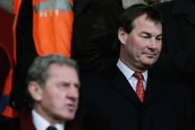 Southampton chairman Rupert Lowe was not happy about Milan Mandaric's Christmas present in December 2005. Picture: Ben Radford/Getty Images