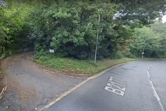 The junction leading to Connaught House, in Cosham. Photo: Google
