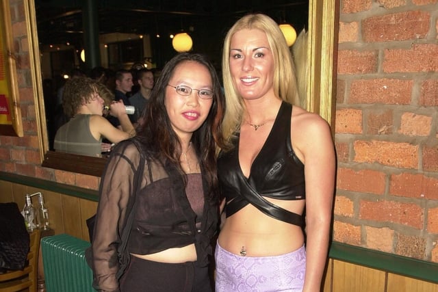 From left, Yinni Chung, 28 and Zoe Taylor, 28, in the Varsity in Preston