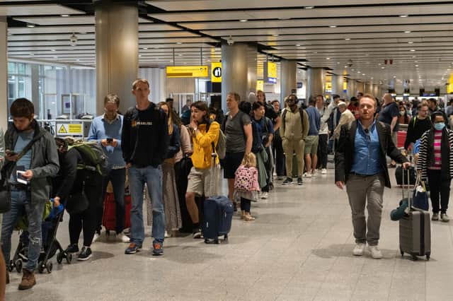 Airline cancels flights from major UK airport due to ‘high winds’.
(Photo: Getty Images)
