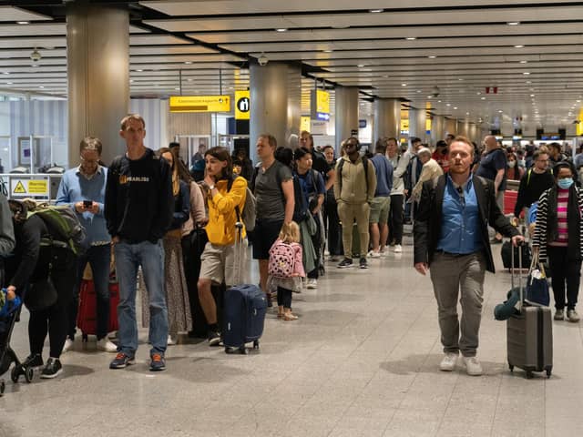 Airline cancels flights from major UK airport due to ‘high winds’. 
(Photo: Getty Images)