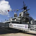 Visitors look around HMS Mersey during her visit to Liverpool last month. Picture: LPhot Kevin Walton/Royal Navy.