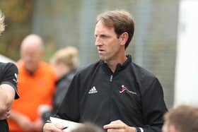 Fareham coach Ben Barnes. Photo by Dave Haines