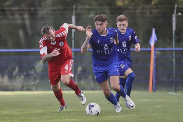 James Cowan, right, has been struggling with illness this week. Picture: Simon Hill Photography