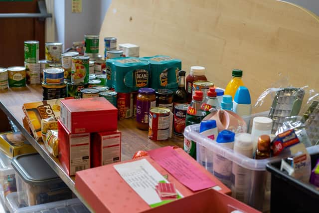 The food bank at InSight. Picture by Tom Jenkinson