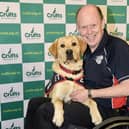 Allen Parton with ET at Crufts last year.